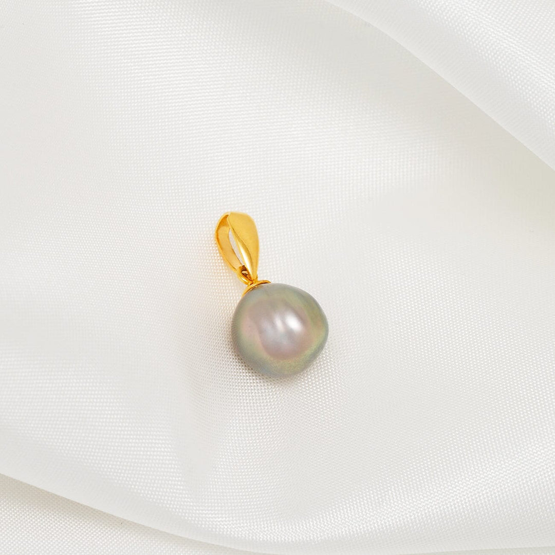 SC-31: 9 mm Cortez Pearl Pendant, 18K
