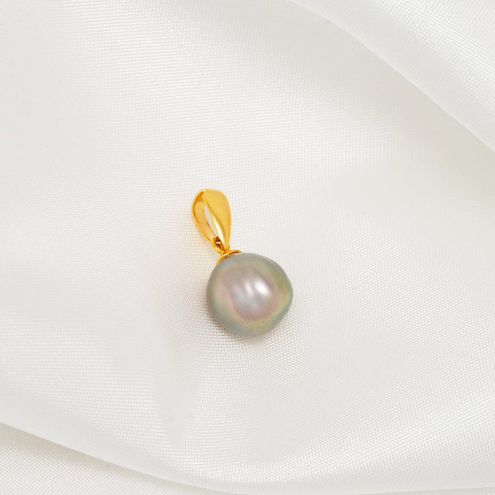 SC-31: 9 mm Cortez Pearl Pendant, 18K