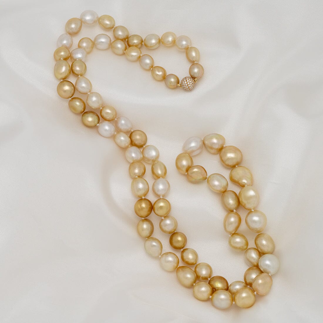 8.9-14.6 mm Mixed South Sea Keshi Strand