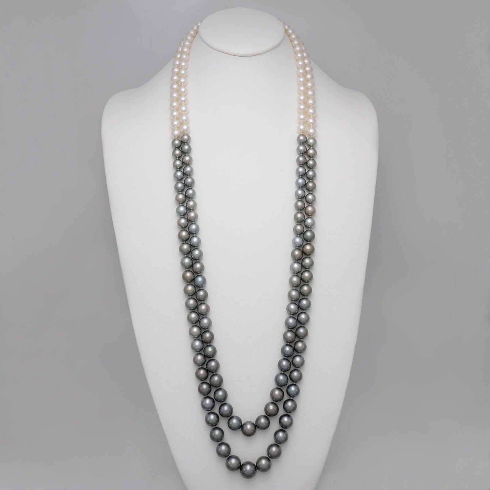 Assael Collection: White South Sea and Tahitian Ombré Pearl