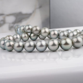 10.0-13.5 mm Round Tahitian Pearl Necklace