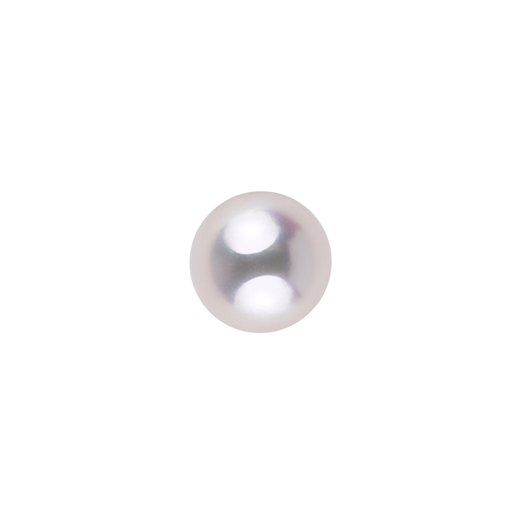 9.7 mm White Hanadama Akoya Pearl