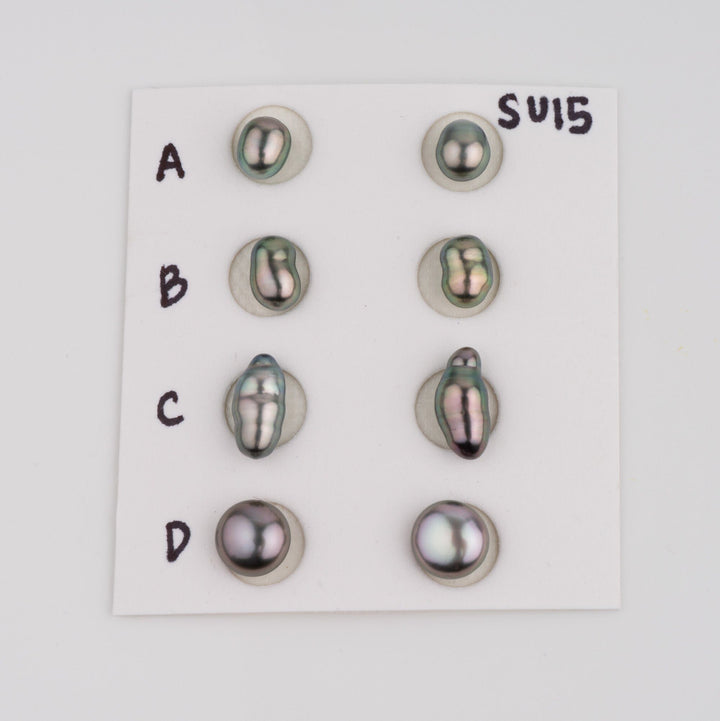 SU-15: 4-6 mm Loose Tahitian Keshi Pearls