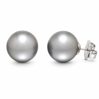 15.0-16.0 mm Tahitian Pearl Stud Earrings