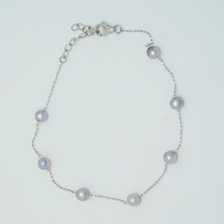 TC-16: 3-5 mm Vietnamese Akoya Pearl Tin Cup Bracelets