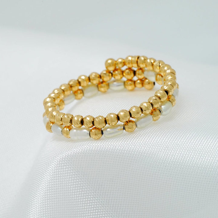 TC-19: 2.5-3 mm Japanese Akoya Keshi Pearl Ring