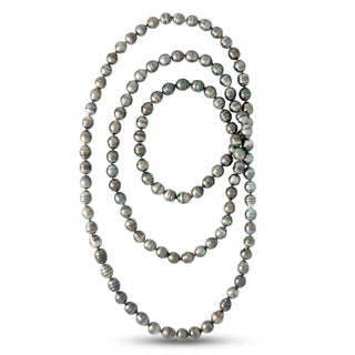 56-Inch 10.0–11.0 mm AA+ Endless Baroque Tahitian Pearl Necklace