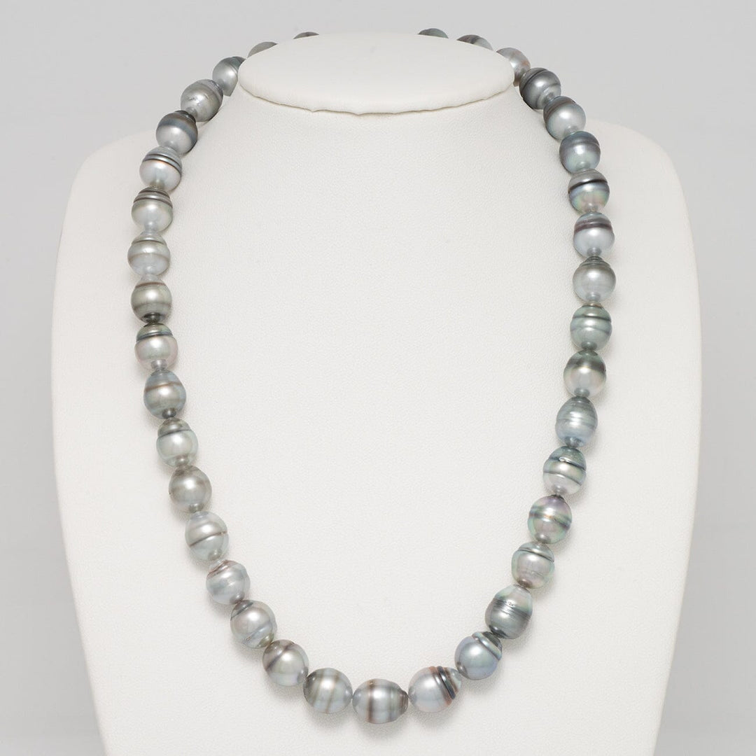 10.0–10.9 mm AA+ Tahitian Baroque Pearl Necklace