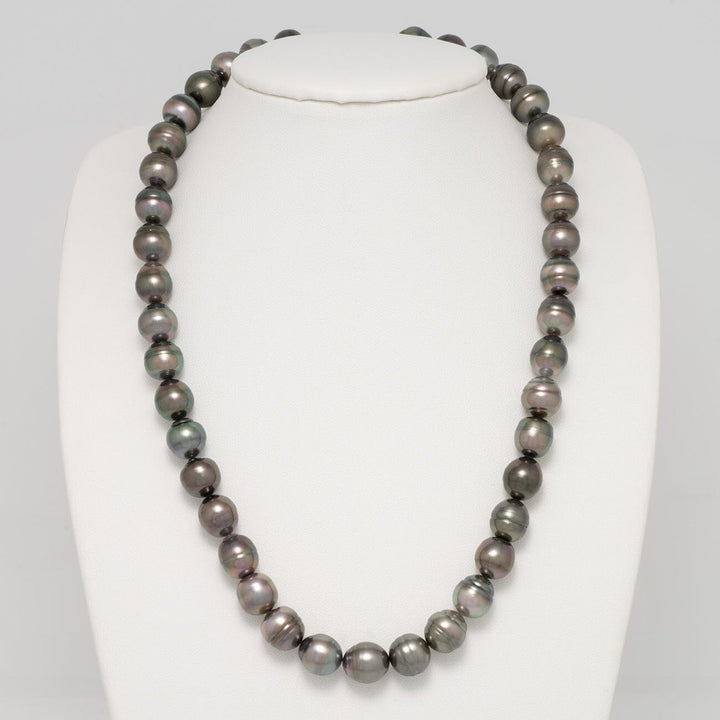 10.0–10.7 mm AA+/AAA Tahitian Baroque Pearl Necklace