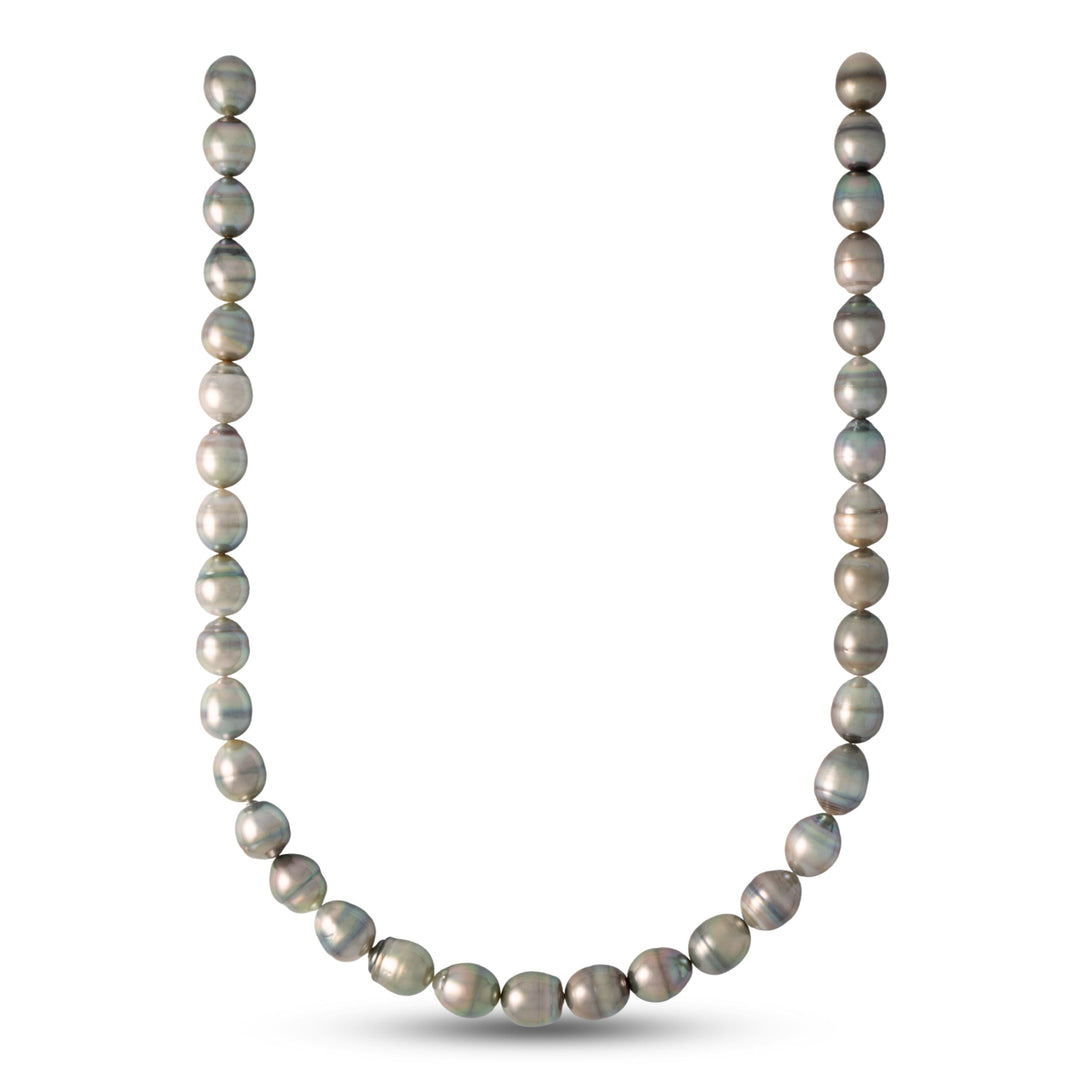 10.2–11.0 mm AA+ Tahitian Baroque Pearl Necklace