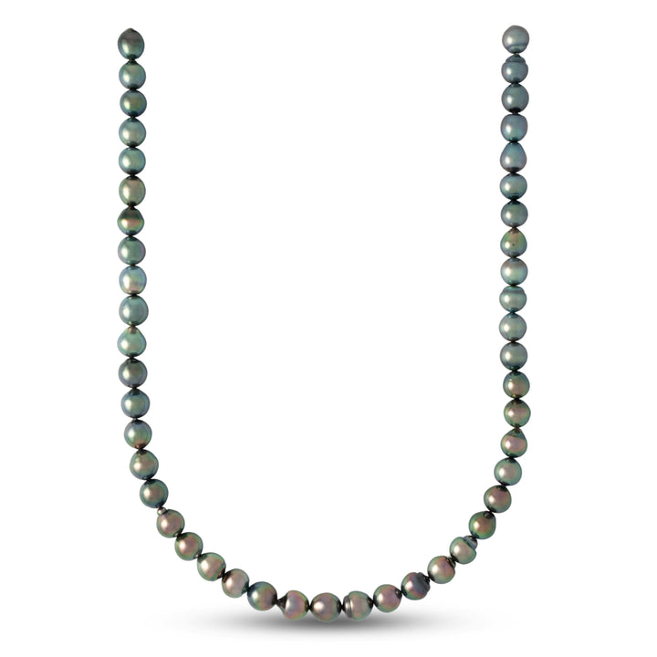 9.1–10.0 mm AAA Tahitian Ombré Drop Pearl Necklace