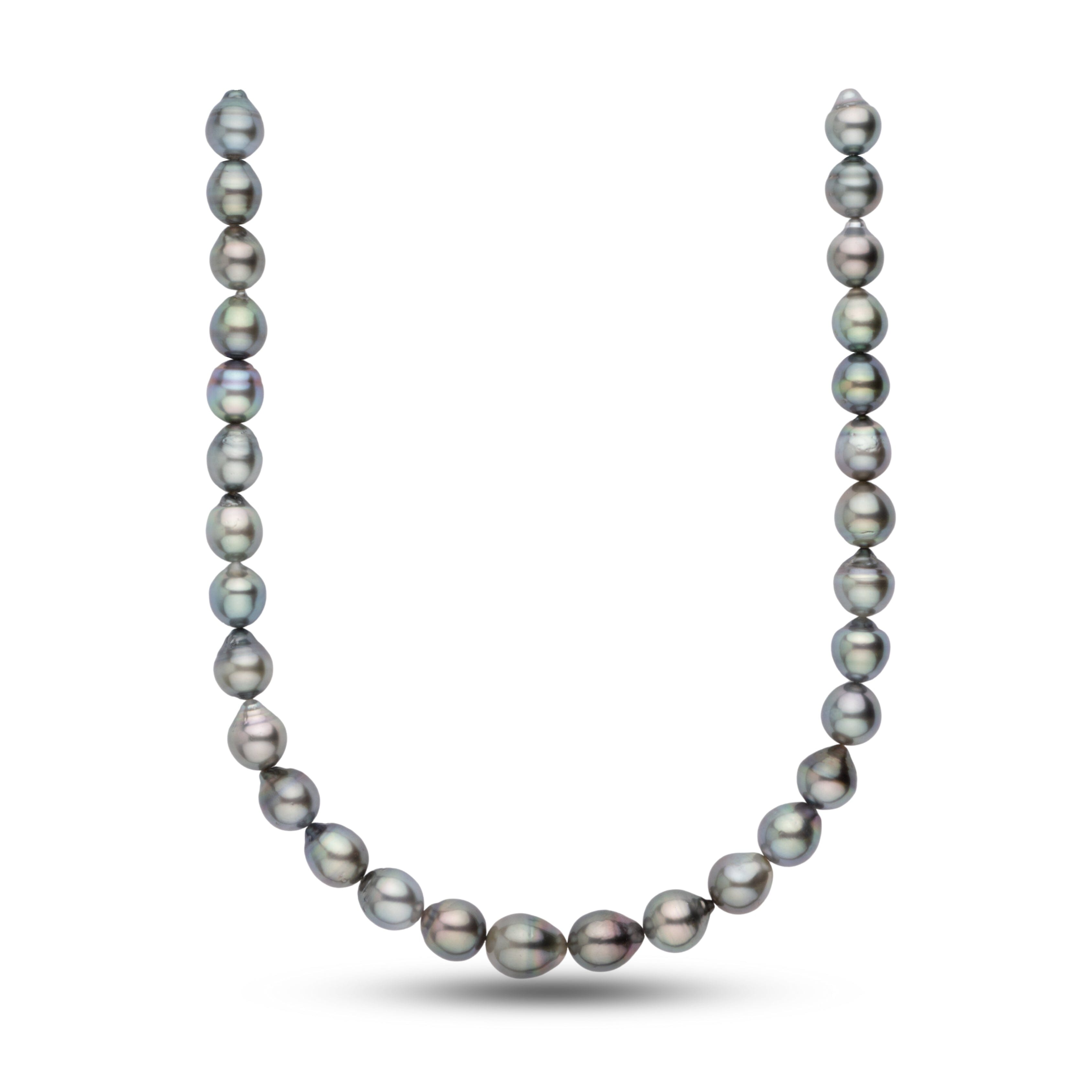 11.2-12.9 mm AA+ Baroque Tahitian Pearl Necklace – Pearl Paradise