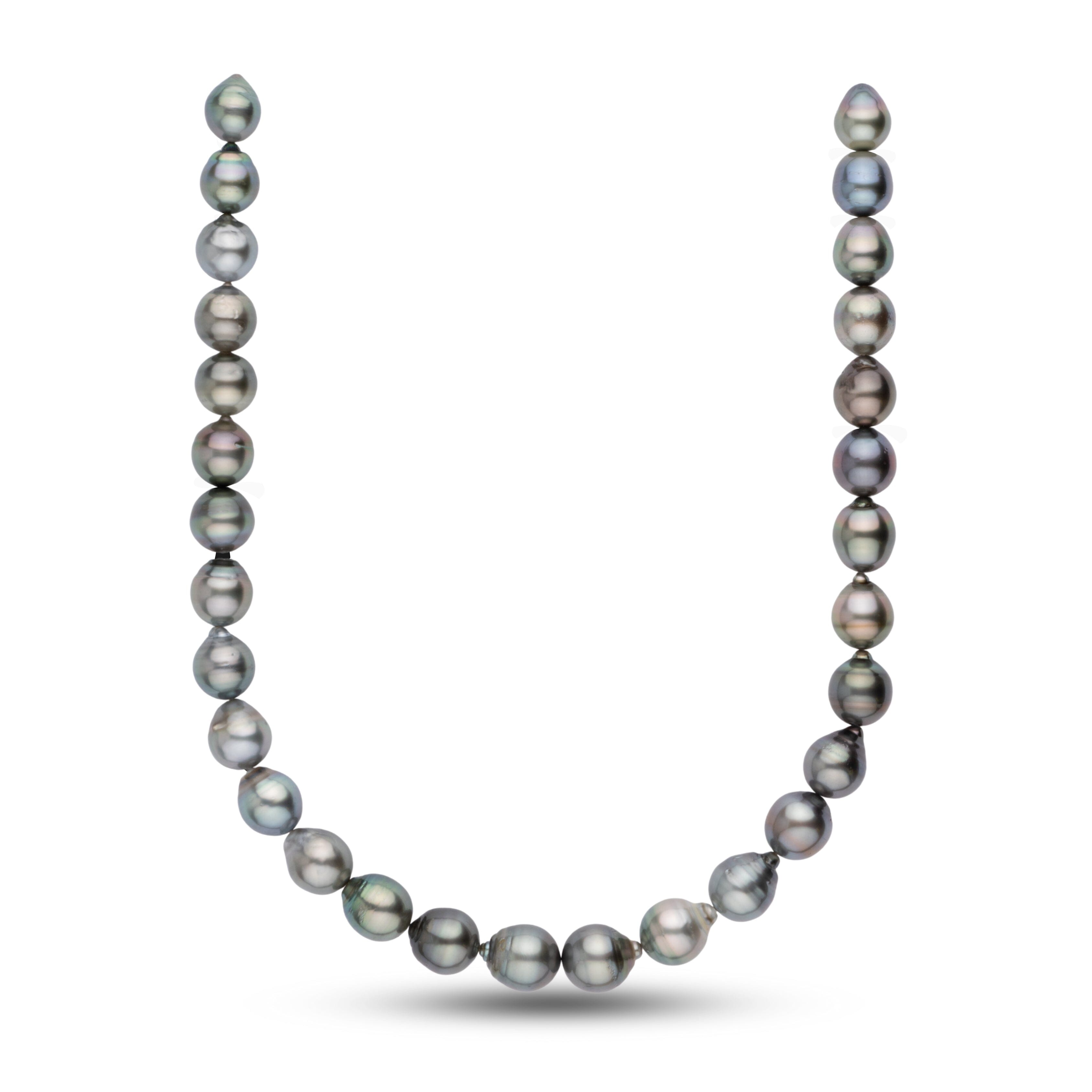 11.0-13.2 mm AA+ Baroque Tahitian Pearl Necklace – Pearl Paradise