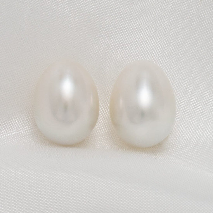 10 x 13.5 mm Tear Drop White South Sea Pair