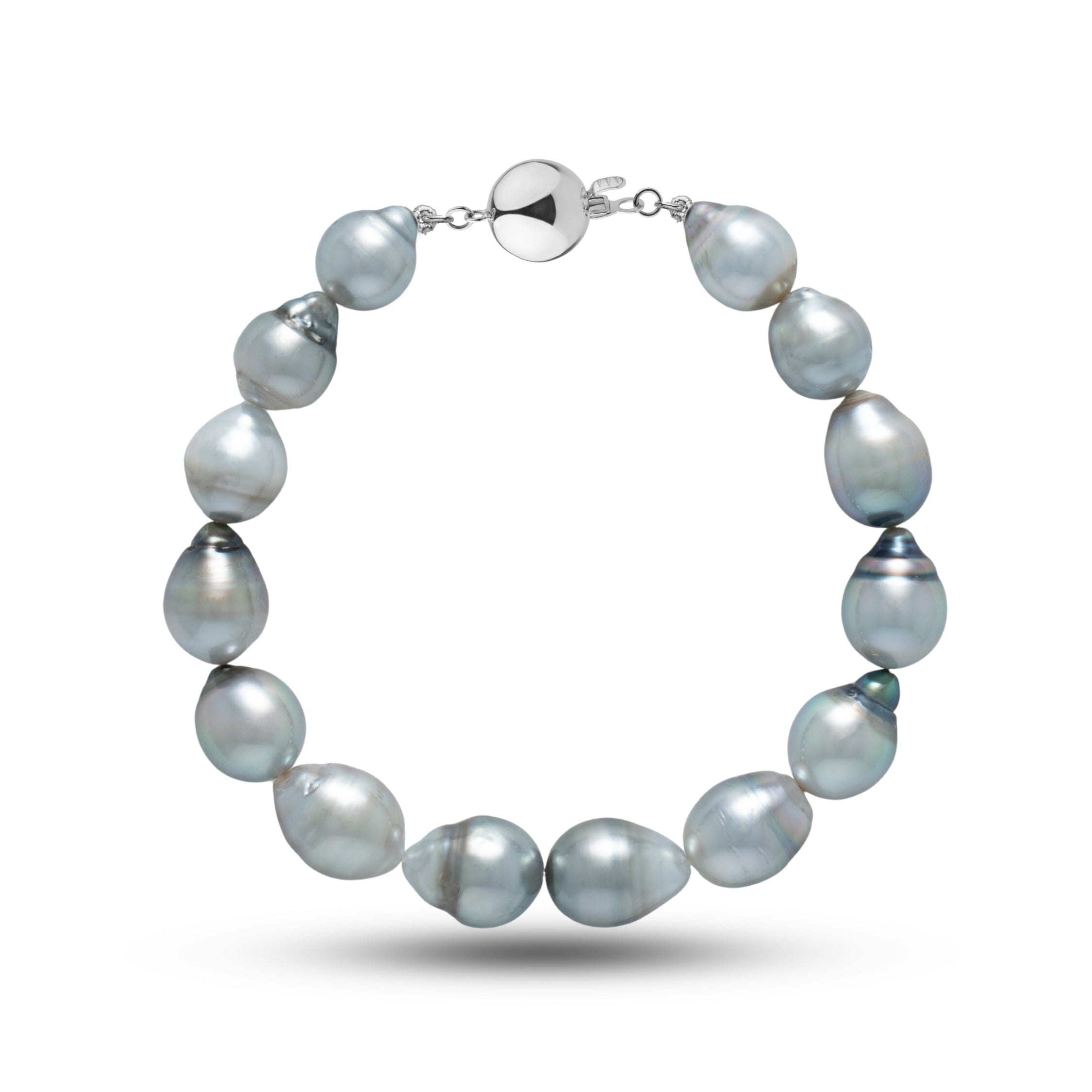 8.8-10.1 mm AA+ Baroque Tahitian Pearl Bracelet – Pearl Paradise