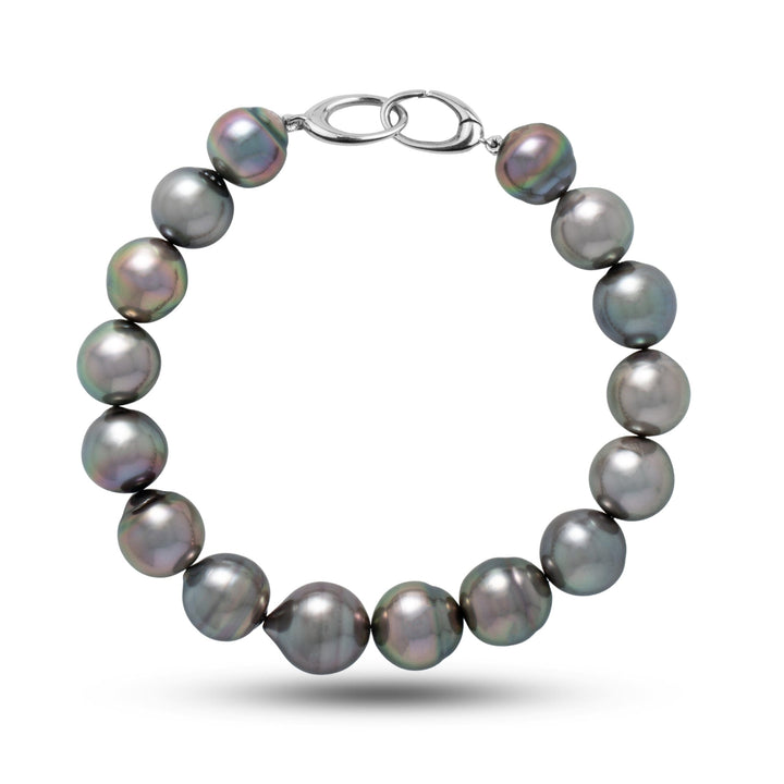 9.8-11.2 mm AA+/AAA Baroque Tahitian Pearl Bracelet