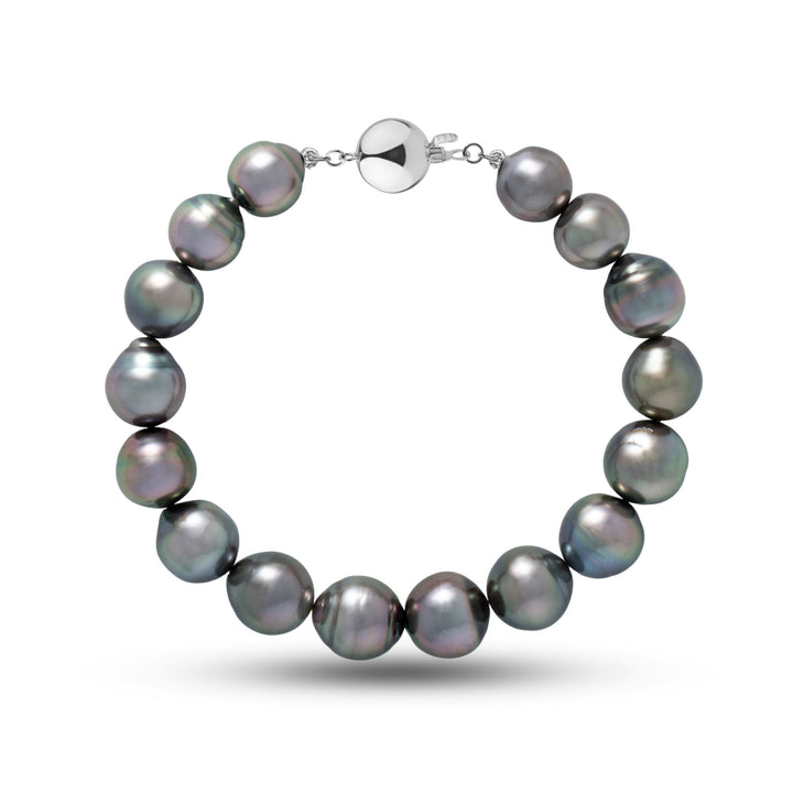 9.5-11.0 mm AA+/AAA Baroque Tahitian Pearl Bracelet