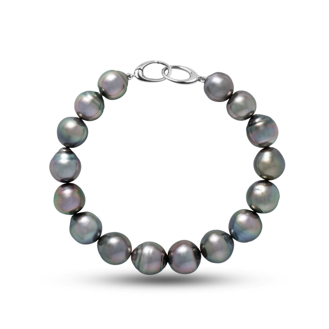 9.5-11.0 mm AA+/AAA Baroque Tahitian Pearl Bracelet