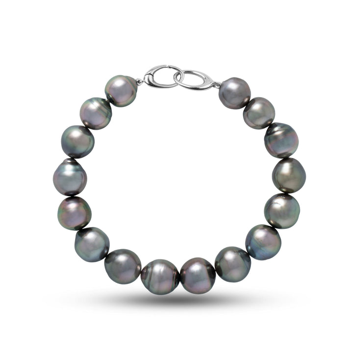 9.5-11.0 mm AA+/AAA Baroque Tahitian Pearl Bracelet