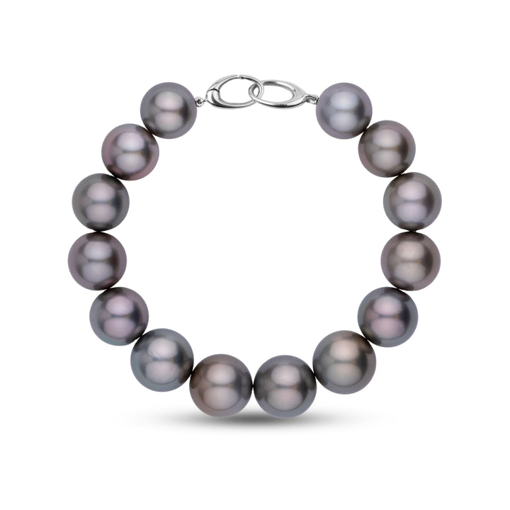 11.2–12.6 mm AAA Round Tahitian Pearl Bracelet