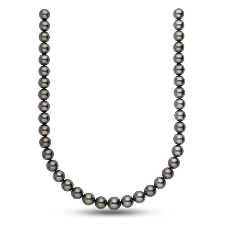 10.0-12.4 mm AA+/AAA Tahitian Round Pearl Necklace