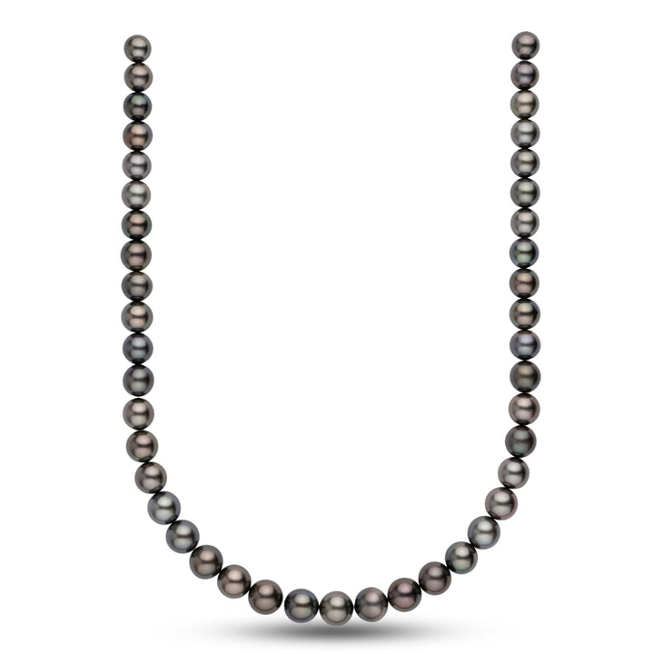 8.6-10.8 mm AA+/AAA Tahitian Round Pearl Necklace