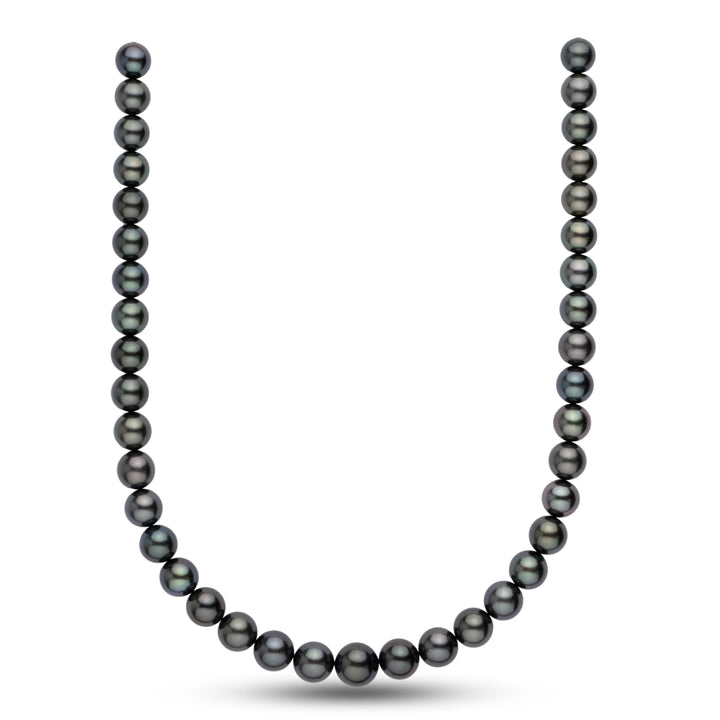 10.0-12.4 mm AA+/AAA Tahitian Round Pearl Necklace