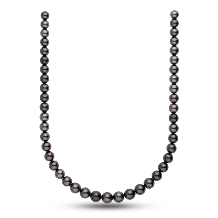 8.1-10.6 mm AA+/AAA Tahitian Round Pearl Necklace