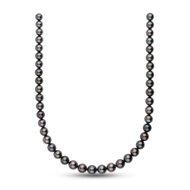 8.2–10.7 mm AA+/AAA Tahitian Round Pearl Necklace
