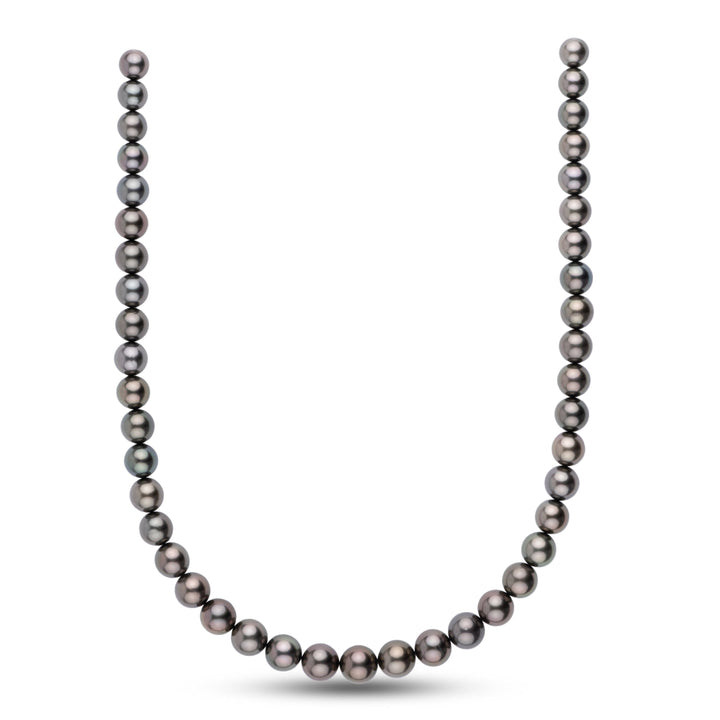 8.1–10.4 mm AA+/AAA Tahitian Round Pearl Necklace