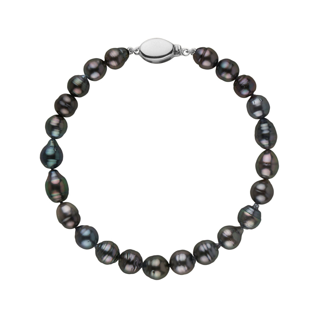 6.0-6.9 mm AA+/AAA Multicolored Tahitian Baroque Pearl Bracelet