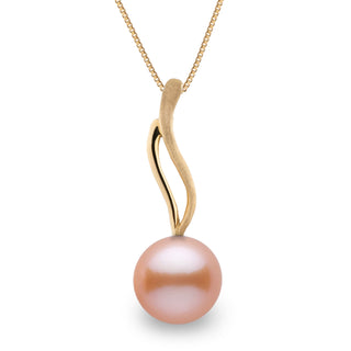 Wisp Collection 9.0-10.0 mm Pink to Peach Freshadama Pearl Pendant, view 2