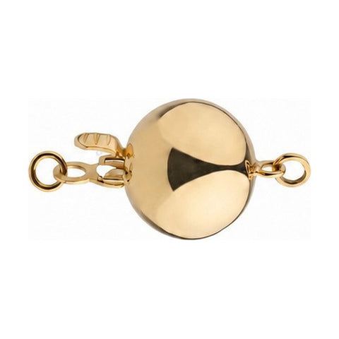 14K Yellow Gold Ball Polished