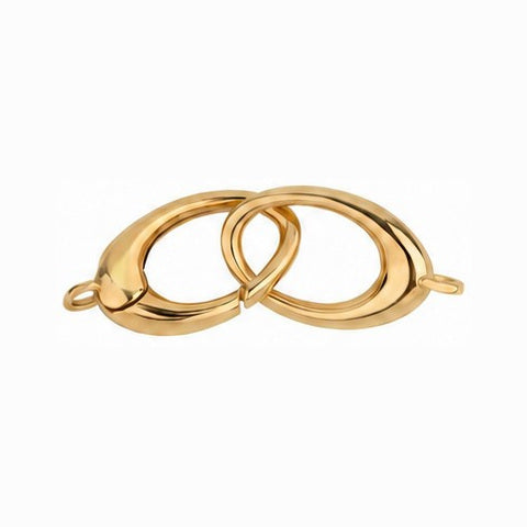 14K Yellow Gold Large Orbit