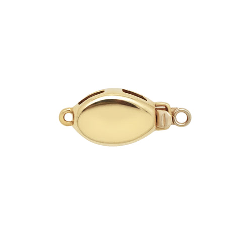14K Yellow Gold Oval