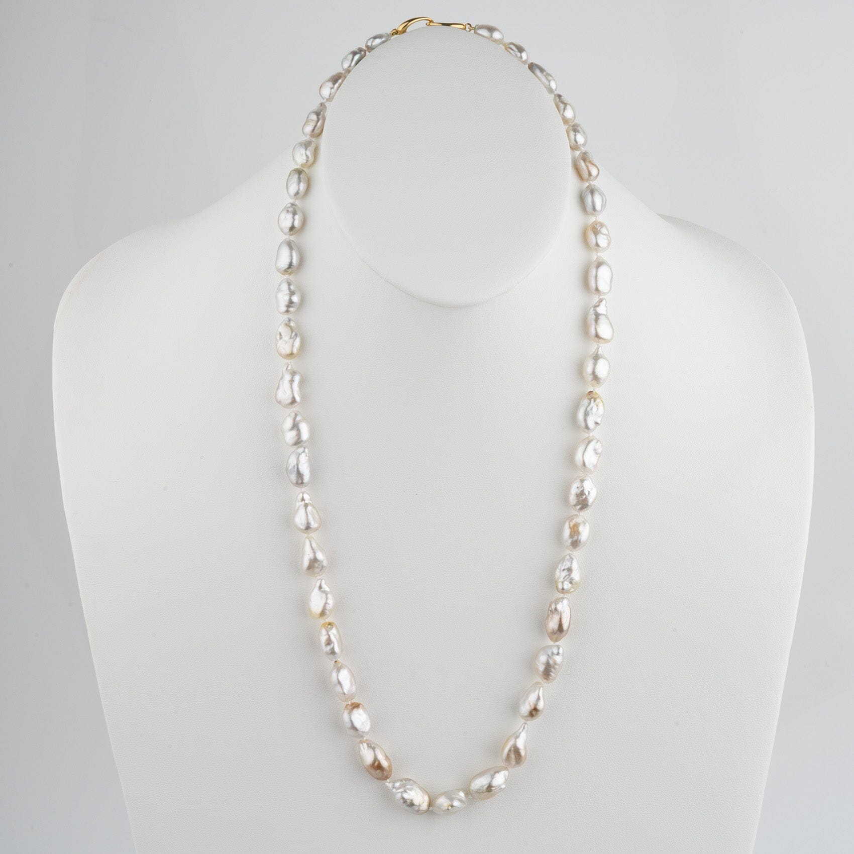Assael Collection: 9.0–12.2 mm Fijian Keshi Pearl Necklace | Pearl