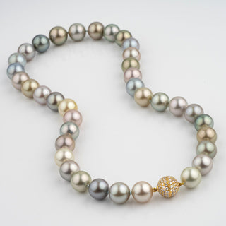 Assael Collection: 10.9–13.3 mm Fijian Pearl Necklace, view 2