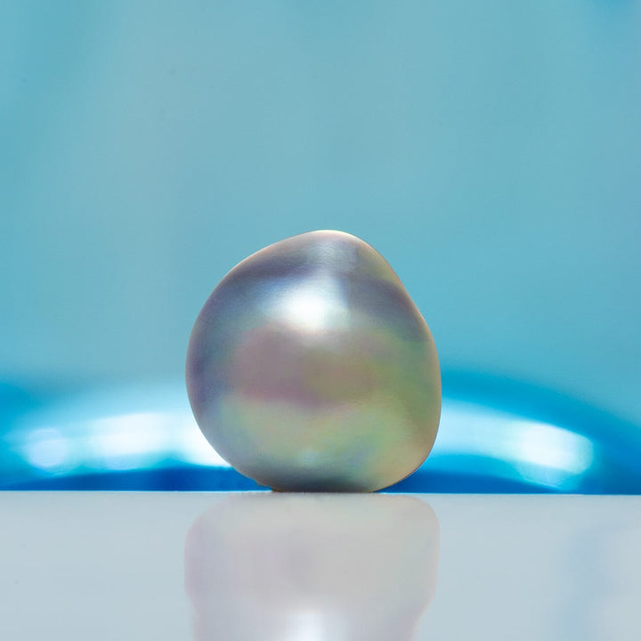 PC-12: 12+ mm Special Color Cortez Mabé Pearls loose pearl