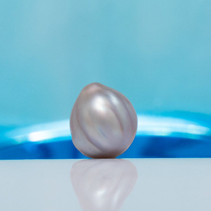PC-1: 9.5-10 mm "Silk Fold" Baroque Cortez Pearls