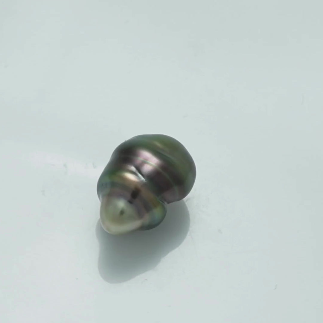 15.4 x 10.7 mm Fijian Keshi Pearl
