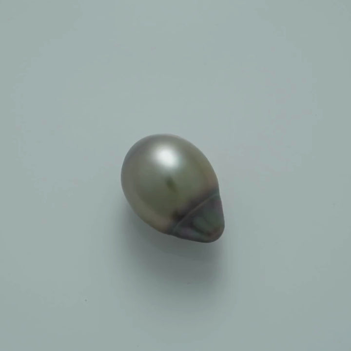 14.9 x 10.6 mm Fijian Drop Pearl