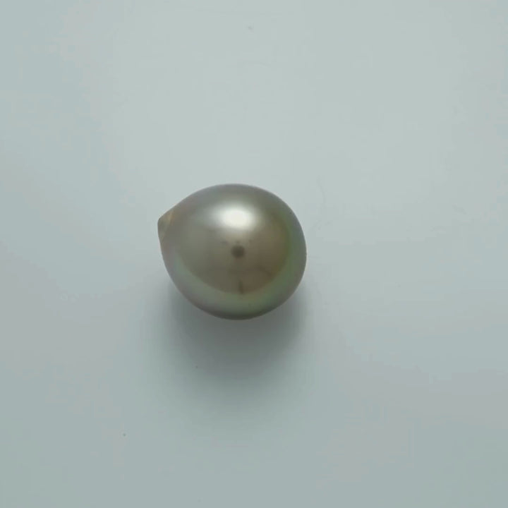 12.3 x 10.9 mm Fijian Drop Pearl