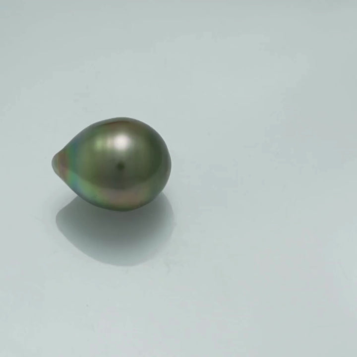 13.3 x 10.5 mm Fijian Drop Pearl