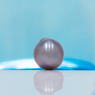 SC-3: 9-9.5 mm Deep Purple Baroque Loose Cortez Pearls loose pearl