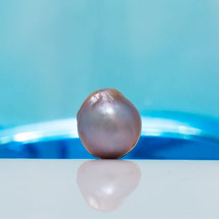 SC-3: 9-9.5 mm Deep Purple Baroque Loose Cortez Pearls loose pearl, view 2