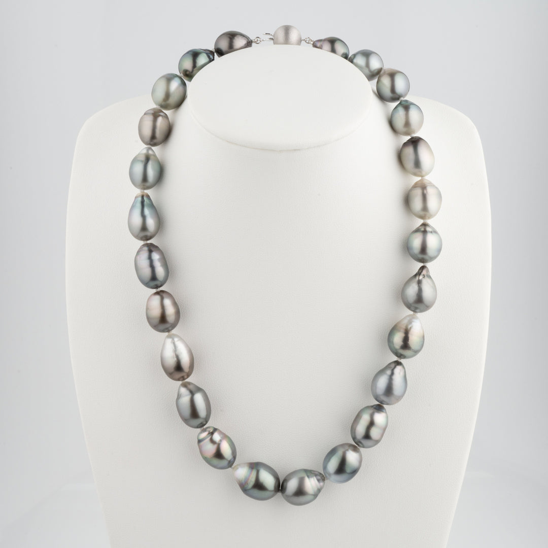 11.4-13.8 mm AAA Baroque Tahitian Pearl Necklace