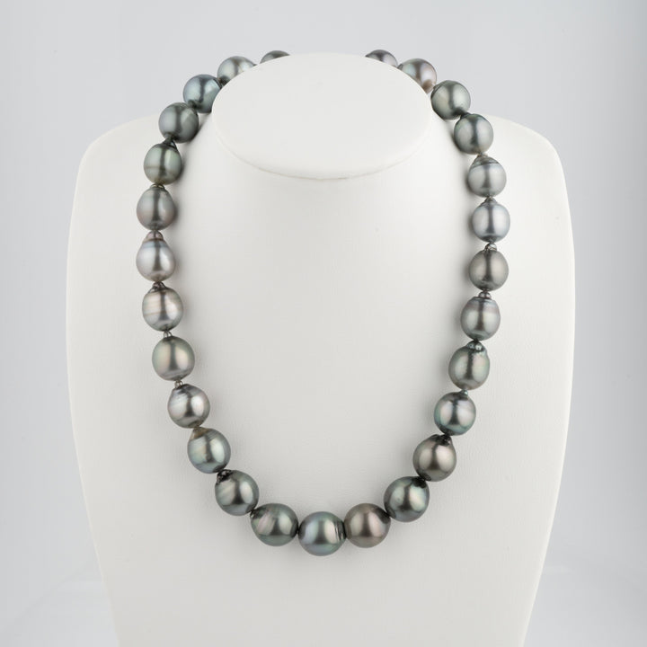 12.1-14.0 mm AA+/AAA Baroque Tahitian Pearl Necklace