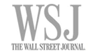 The Wall Street Journal logo featuring the large letters WSJ above the full newspaper name in uppercase serif font.