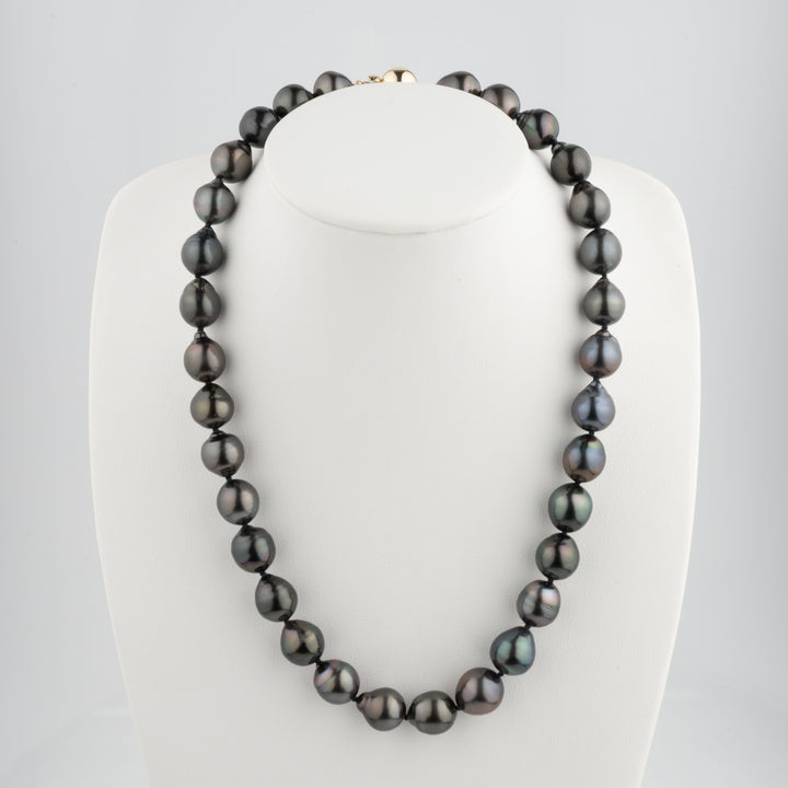 11.9-12.5 mm AA+/AAA Baroque Tahitian Pearl Necklace