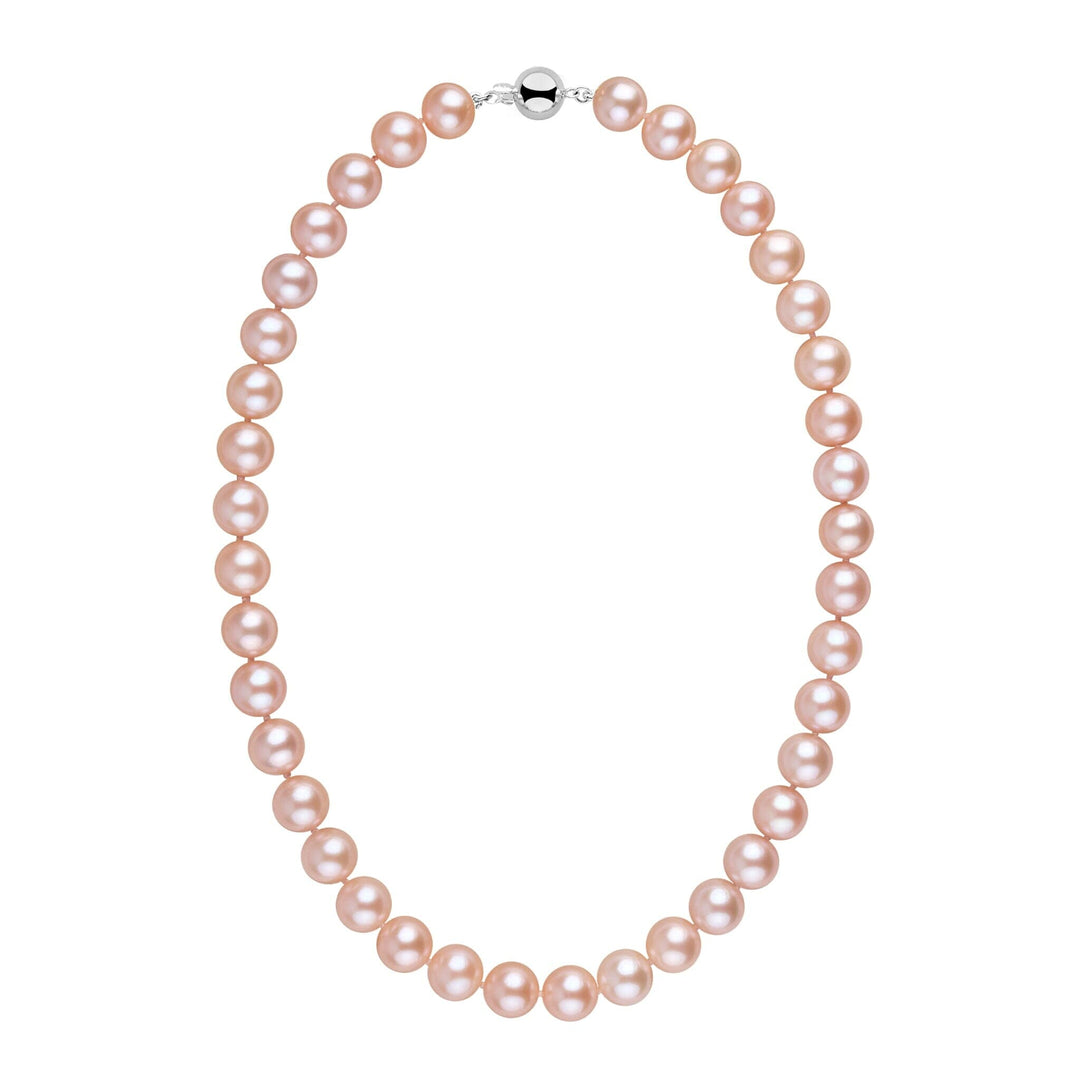 10.5-11.5 mm 18 inch AAA Pastel Peach Freshwater Pearl Necklace